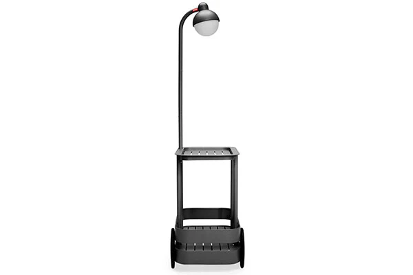 Anthracite Jolly Trolley Lighted Bar Cart - Image 6