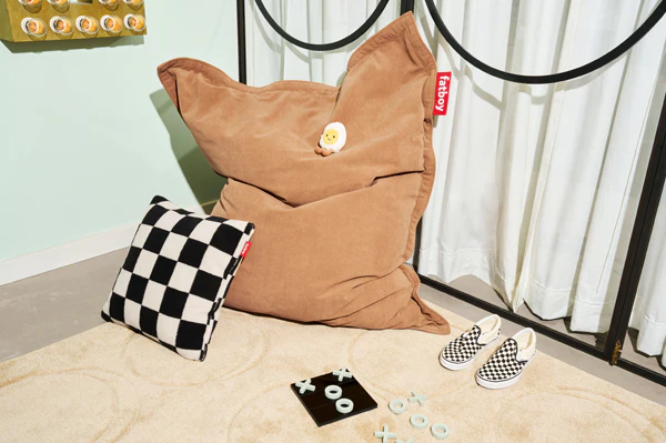 Original Slim  Recycled Cord Beanbag Chair + Beanbase Bundle - Image 16