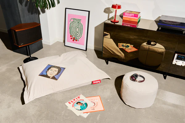 Original Slim  Recycled Cord Beanbag Chair + Beanbase Bundle - Image 9