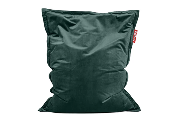 Original Slim Recycled Velvet Beanbag Chair - Image 10