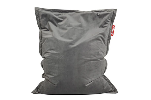 Original Slim Recycled Velvet Beanbag Chair + Beanbase Bundle - Image 35