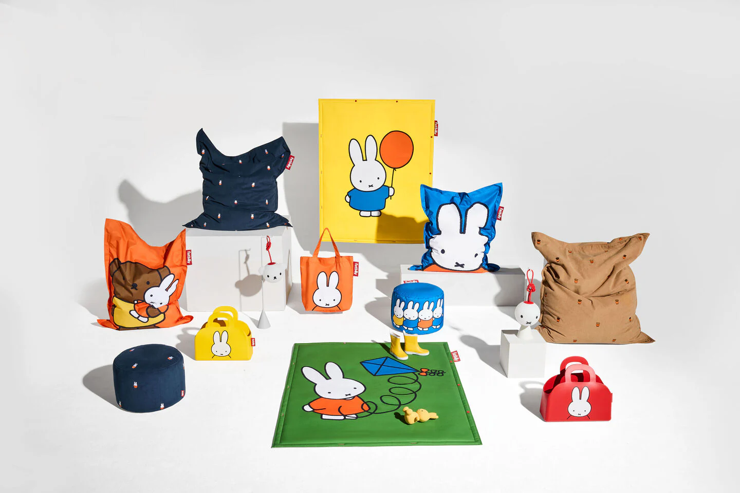 Original Slim Recycled Cord x Miffy & Boris Beanbag - Image 9