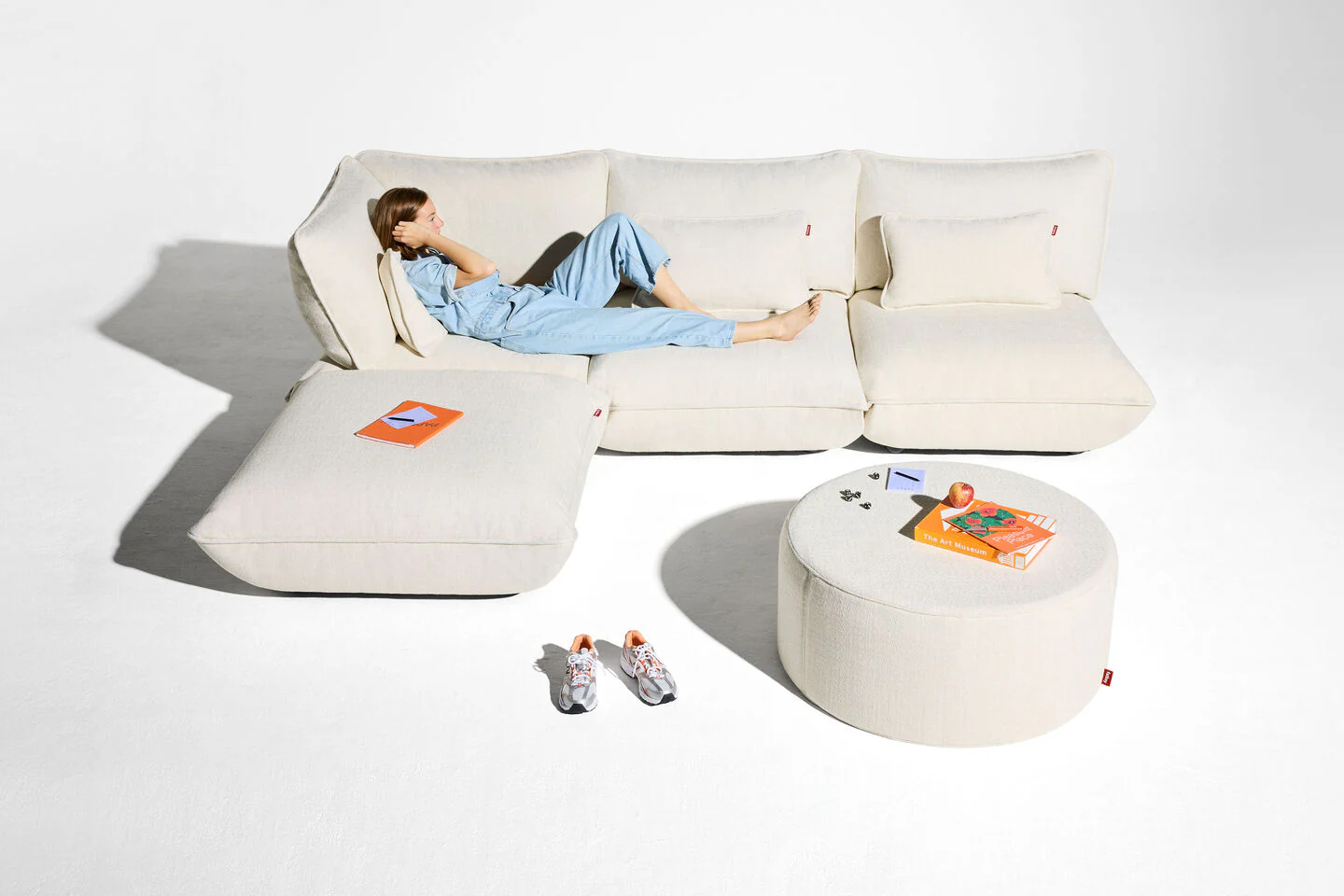 Sumo Corner Sofa Recycled Boucle - Image 9