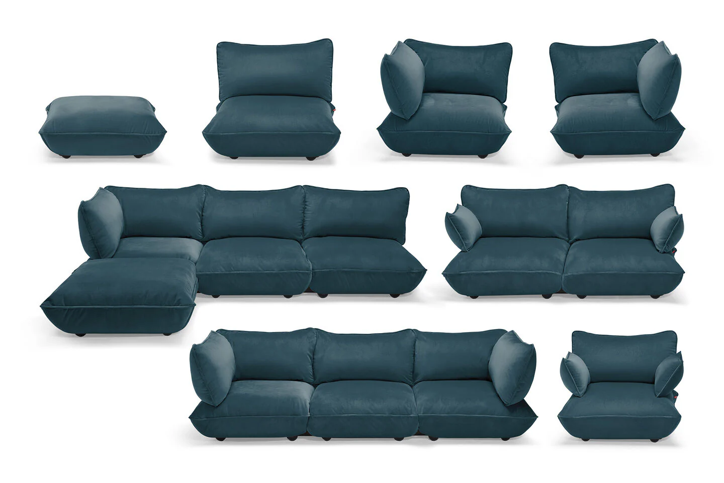 Sumo Sofa Grand Recycled Velvet - Image 5