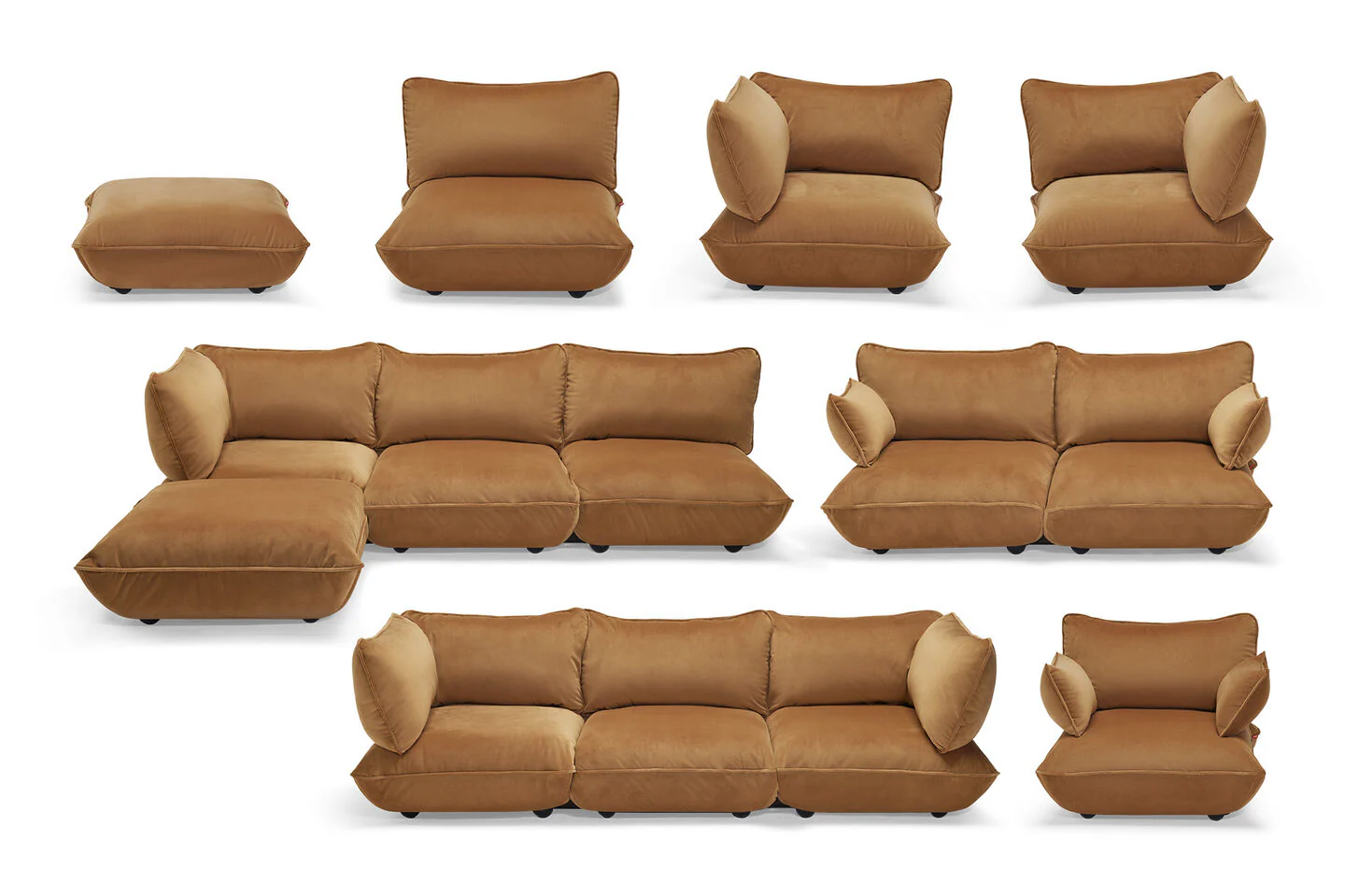 Sumo Hocker Recycled Velvet - Image 6