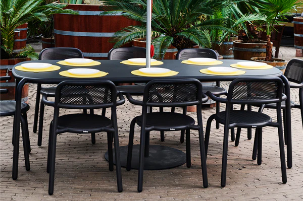 Toni Tablo Table Set + 6 Armchairs - Image 14