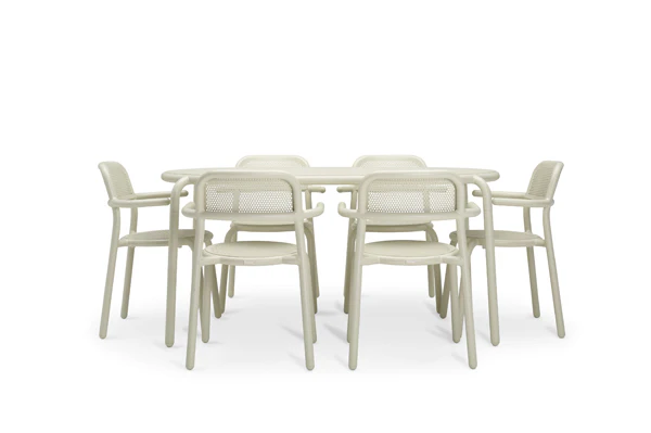 Toni Tavolo Table Set + 4 Armchairs - Image 18